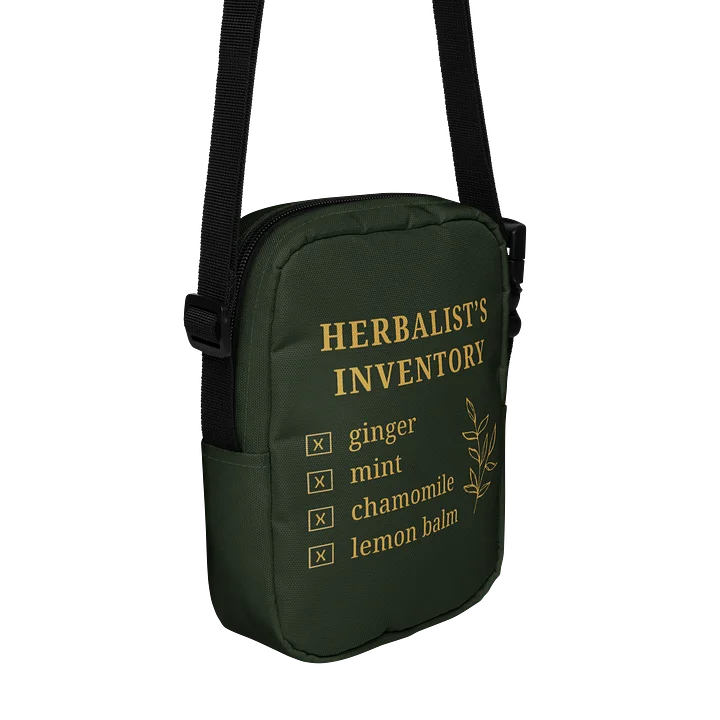 Herbalist Inventory Crossbody Bag | Herbal Comfort & Chronic Illness Essentials Bag product image (2)