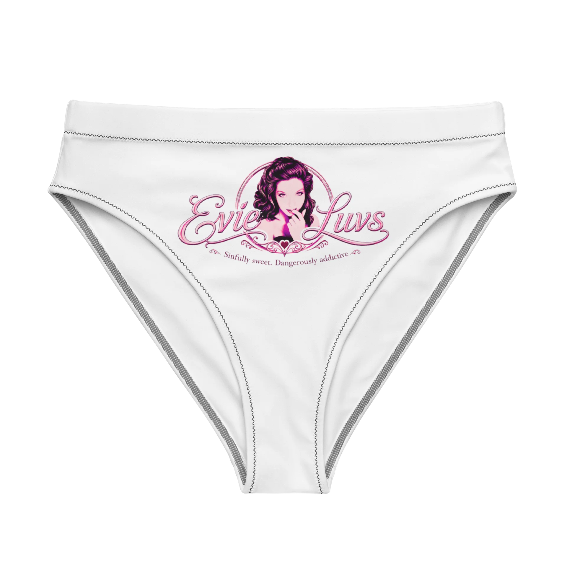 Premium Logo Bikini Bottoms – Vibrant Center Front Swimsuit product image (1)