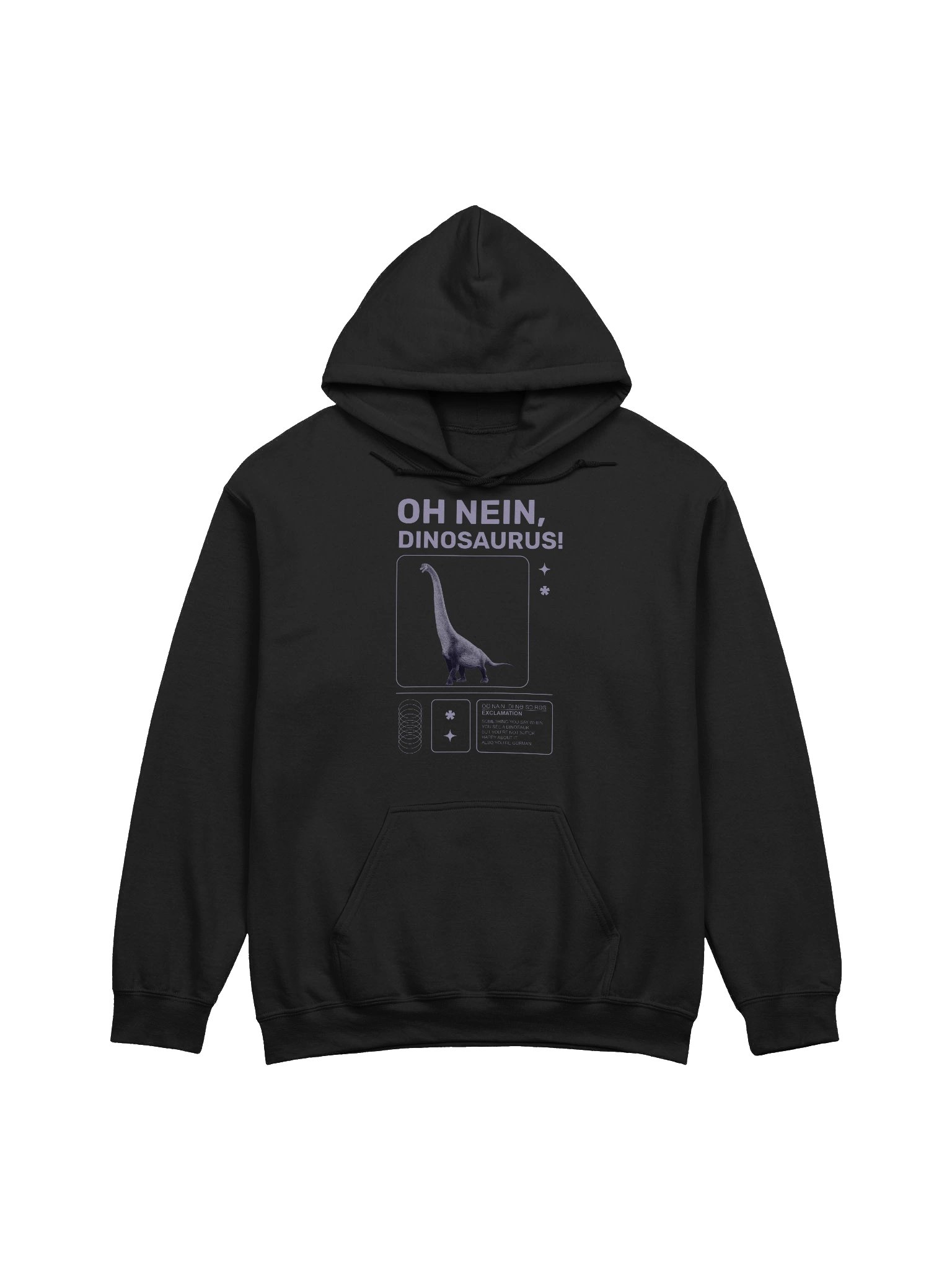 Oh nein, Dinosaurus! - Hoodie product image (1)