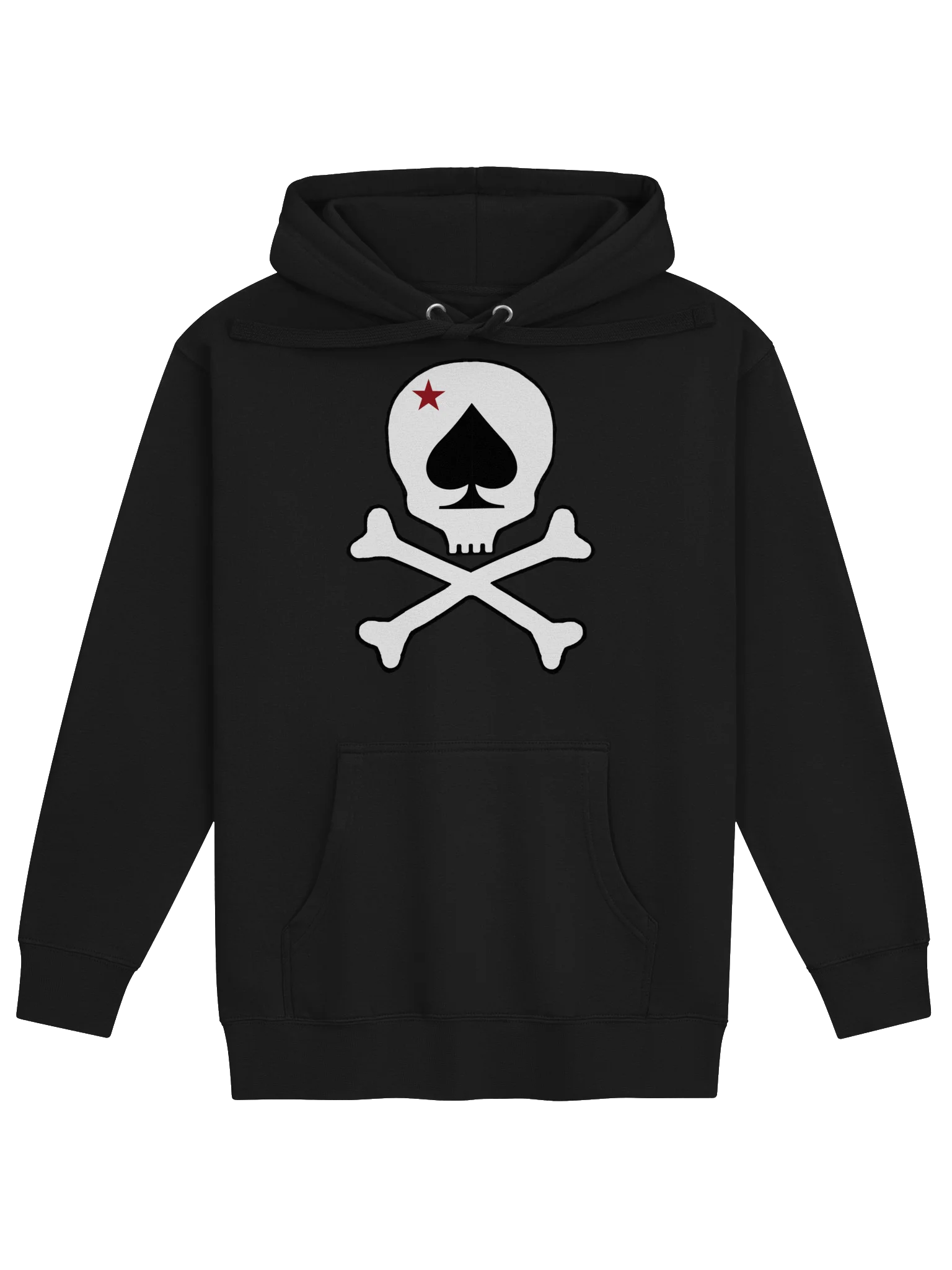 BEAUTIFUL CREATURES SKULL SPADE HOODIE product image (1)