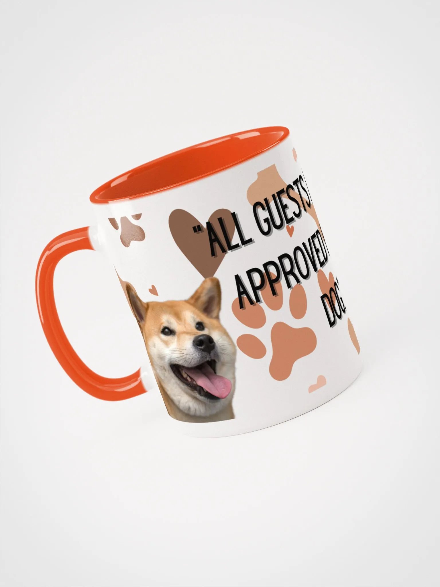Paw-some Shibu Inu Dog Ceramic Mug product image (14)