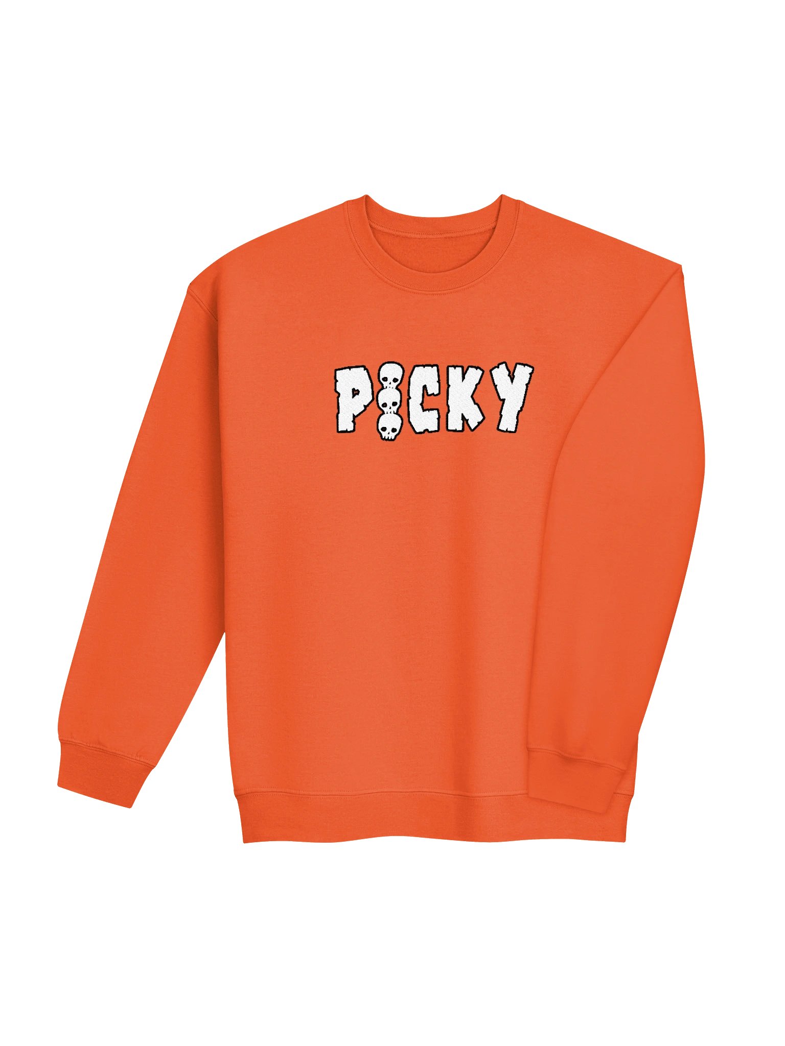 Picky Skulls Embroidered Crewneck (9 Colors) product image (4)