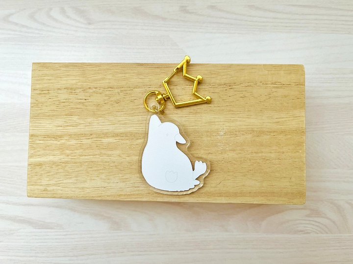 "Pinchable" Mofusan Acrylic Keychain product image (2)