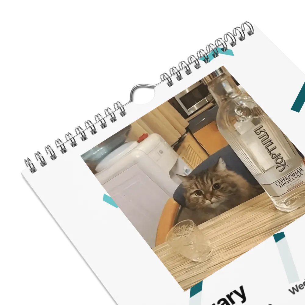 Wall Calendar (2024): Meme Cats product image (9)