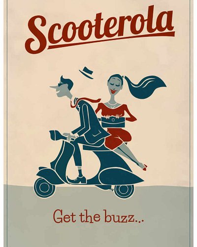 Get the Buzz wall art only available to order on www.Scooterola.com
Designed by me: A selection of sizes.
.
.
#vespaart #lamb...