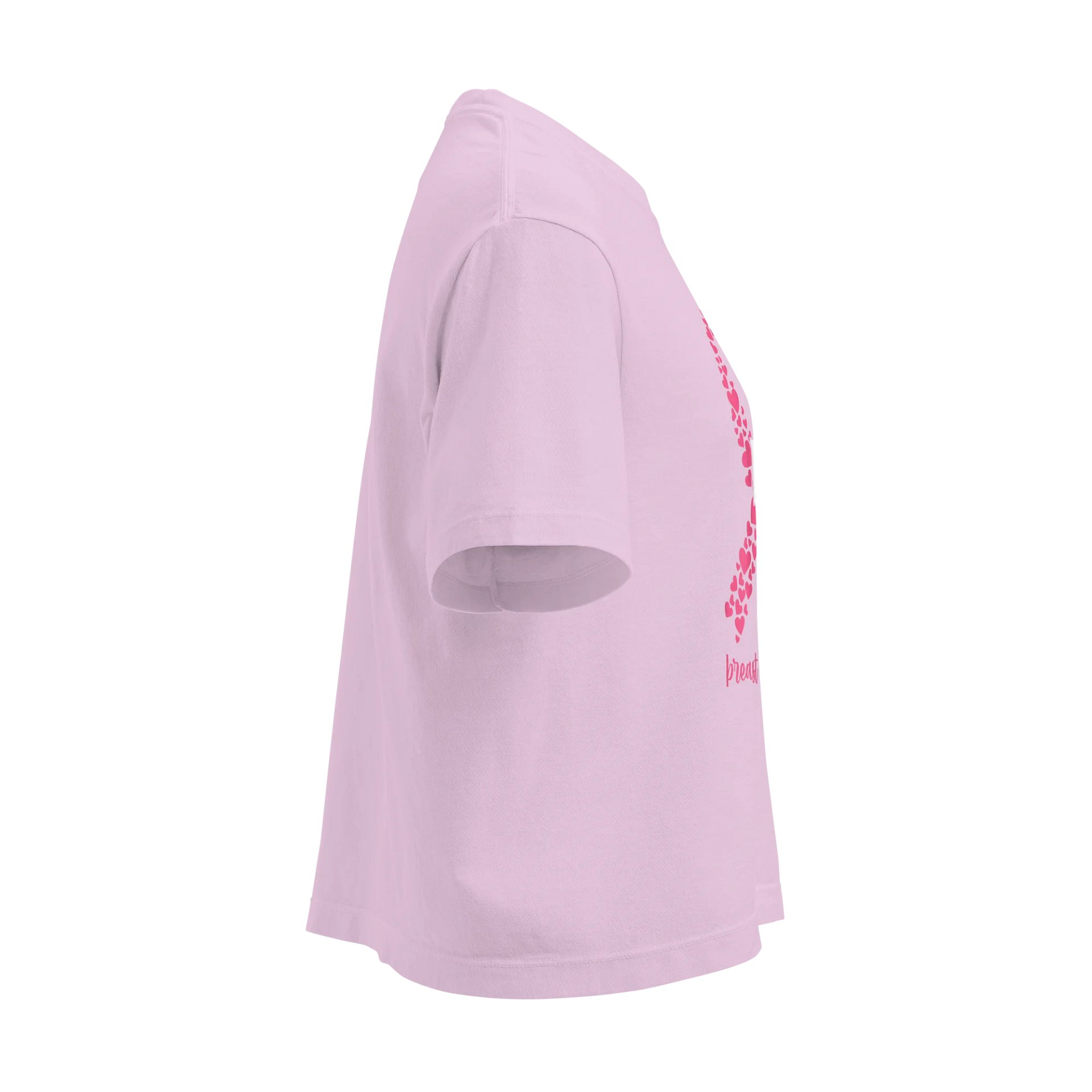 Nobody Fights Alone Boxy – Breast cancer awareness month 2025 Heavyweight Boxy T-Shirt product image (12)