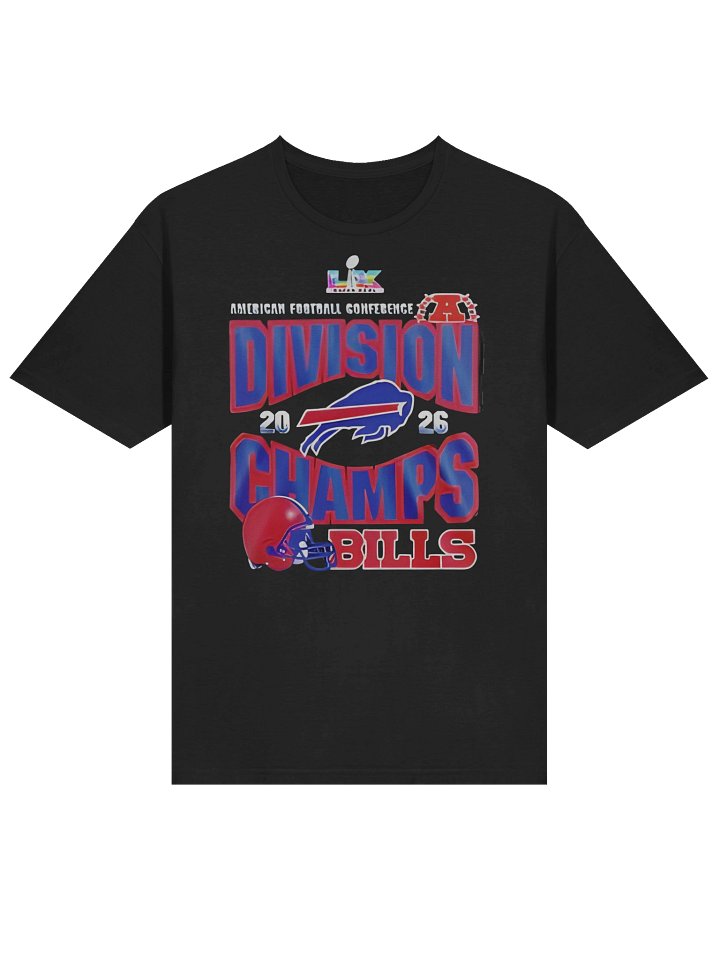 Buffalo Bills AFC Division Champions 2026 Locker Room T-Shirt product image (2)