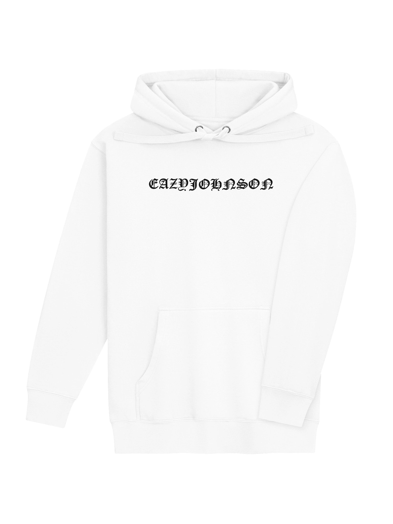 Hoodie with quote WHITE product image (4)
