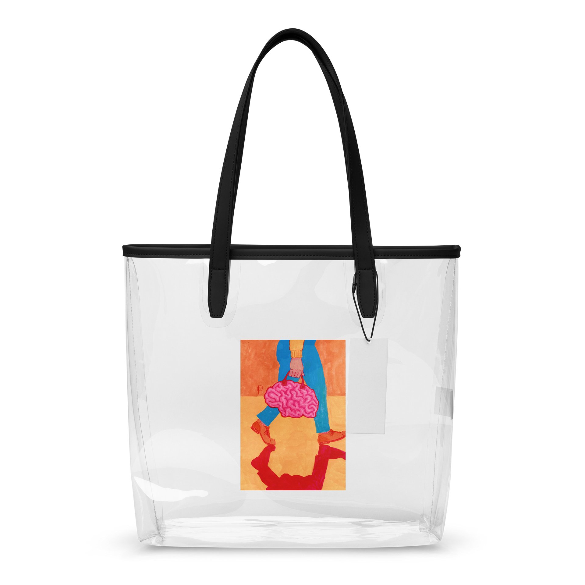odd luggage clear tote bag product image (1)