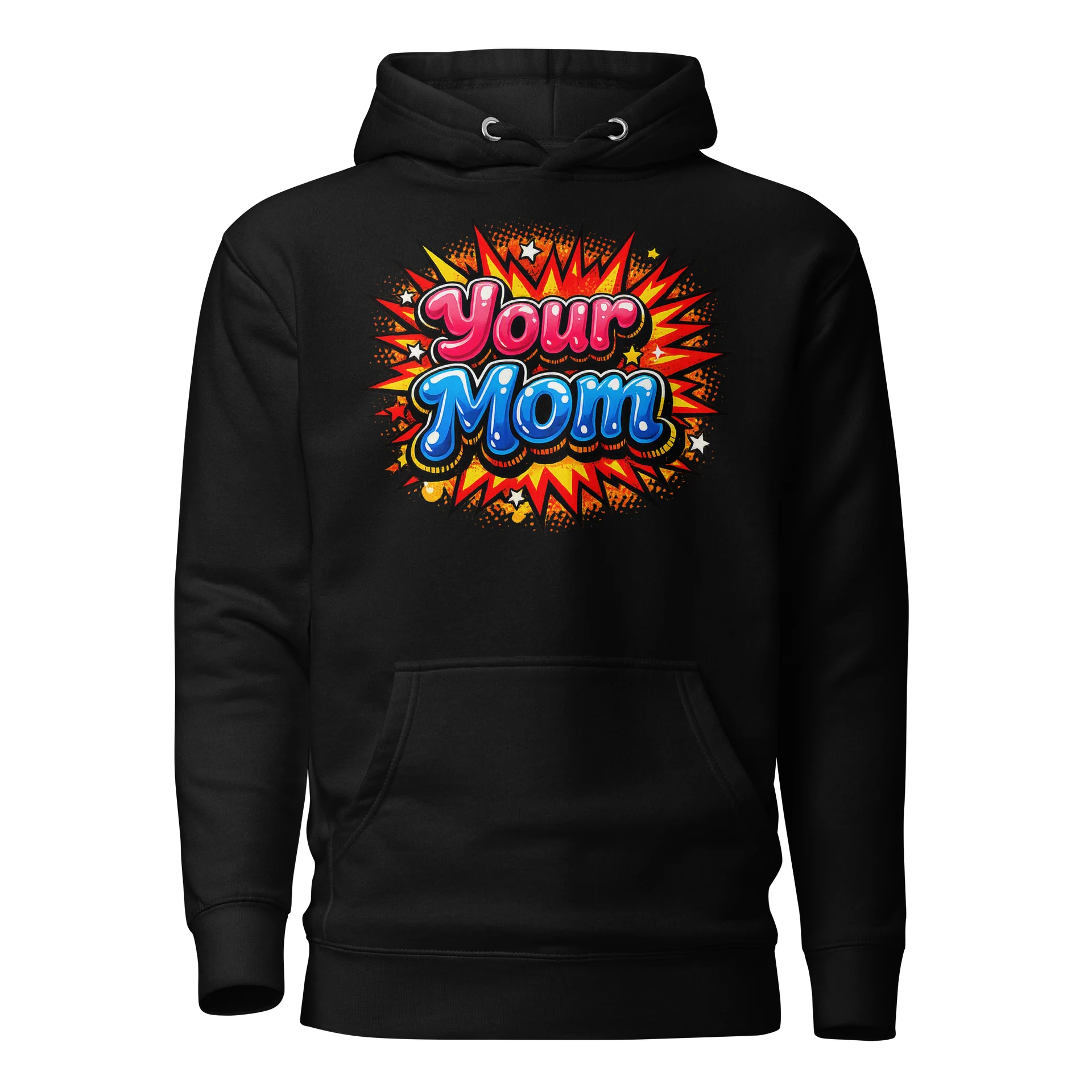 Your Mom Comic Burst Hoodie product image (1)
