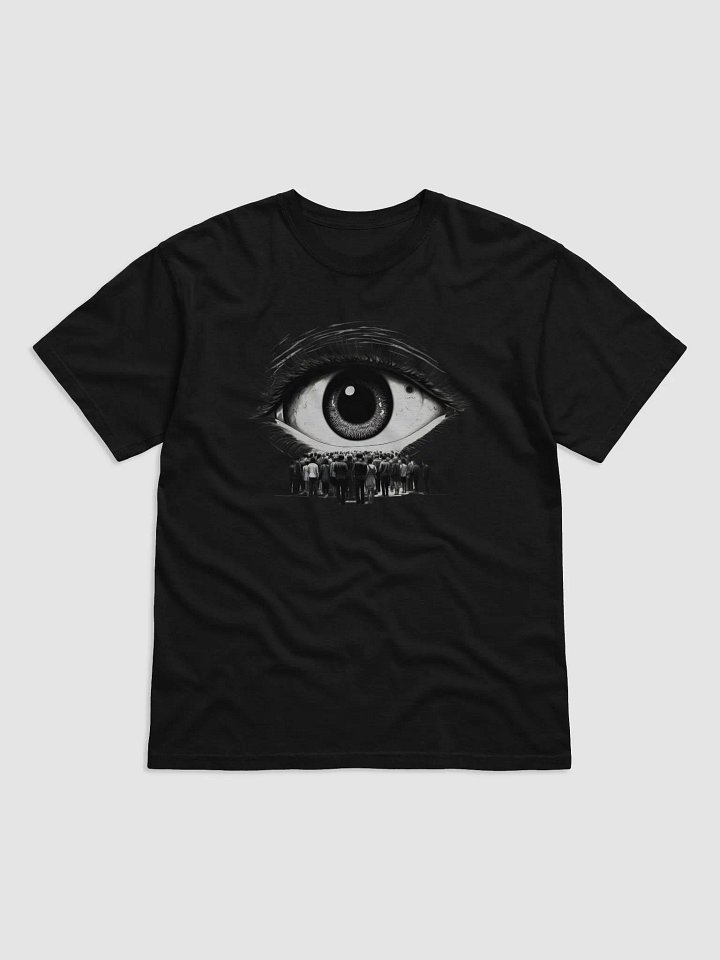 Orwell Dystopic Society Watchful Eye T-Shirt – Thought-Provoking Dystopian Art Tee product image (4)