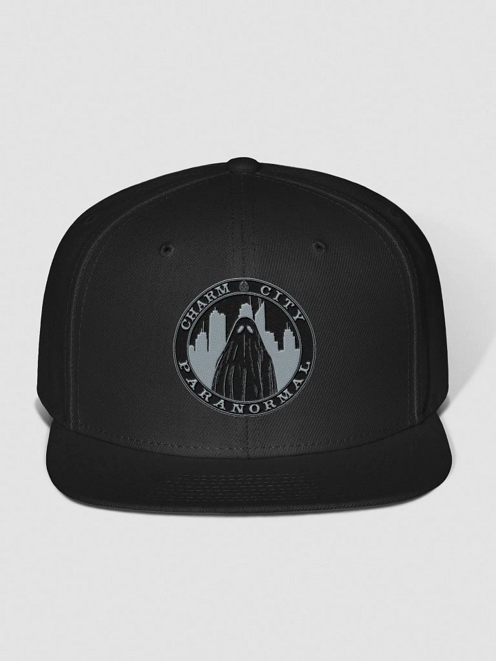 Charm City Paranormal Badge Embroidered Snapback product image (1)
