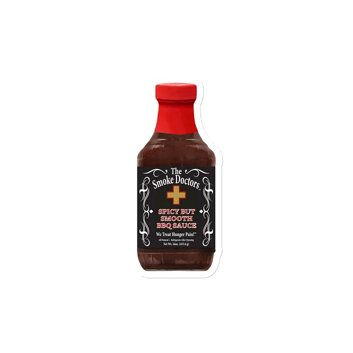 The Smoke Doctors Spicy BBQ Sauce Die-Cut Magnet product image (2)