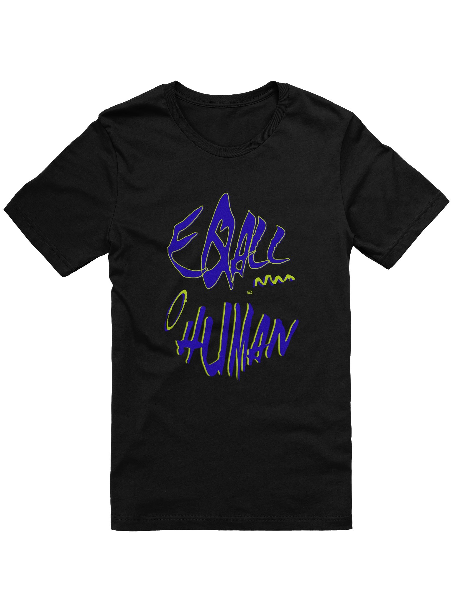 EQuALL Human_Bella + Canvas Unisex T-shirt_R3CVR.i by EQALL® Essentials_Blue / Green product image (2)
