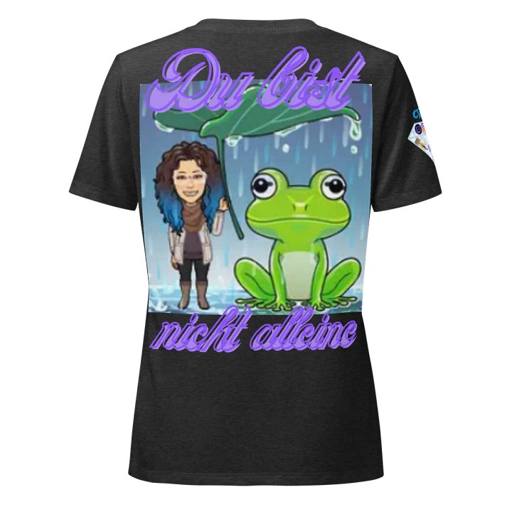 Du bist nicht alleine , Damen-T-Shirt mit entspanntem V-Ausschnitt product image (9)