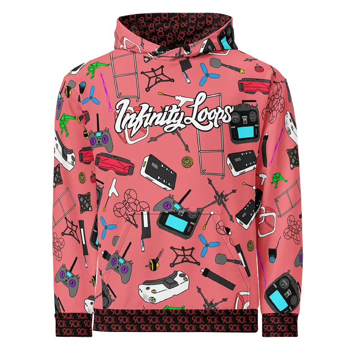 Pink Micro FPV Hoodie product image (1)