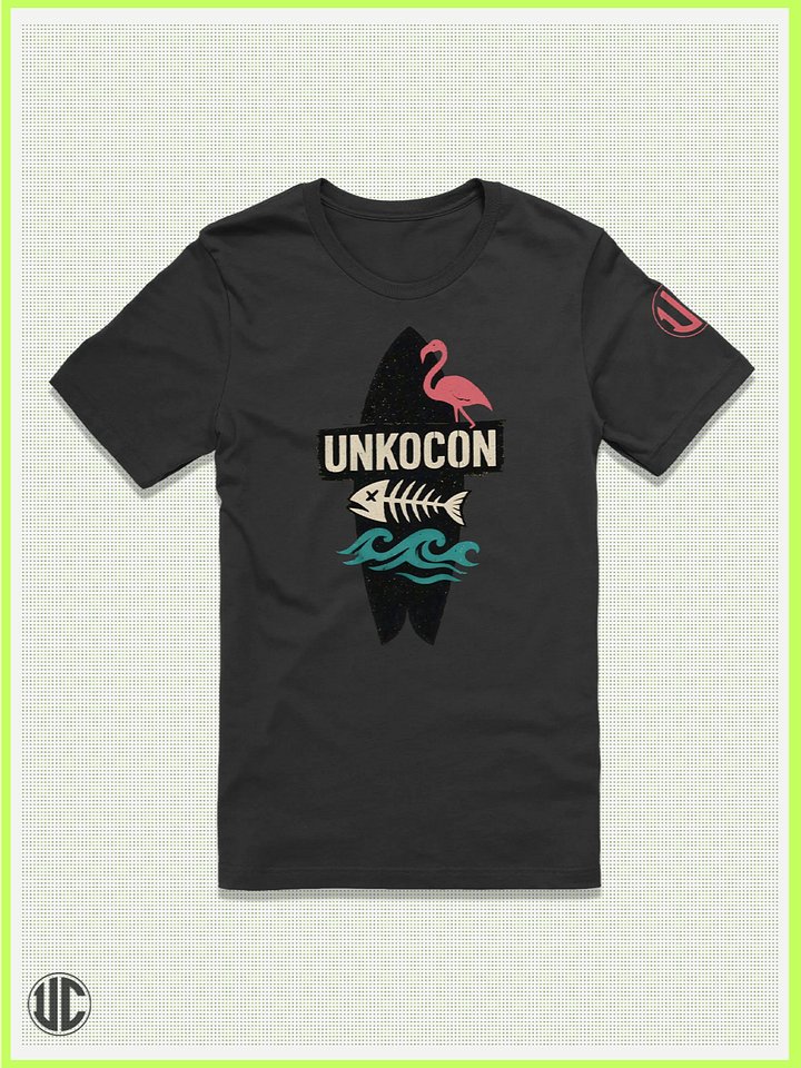 Beachside Oddities – UnkoCon Surf Tee product image (1)