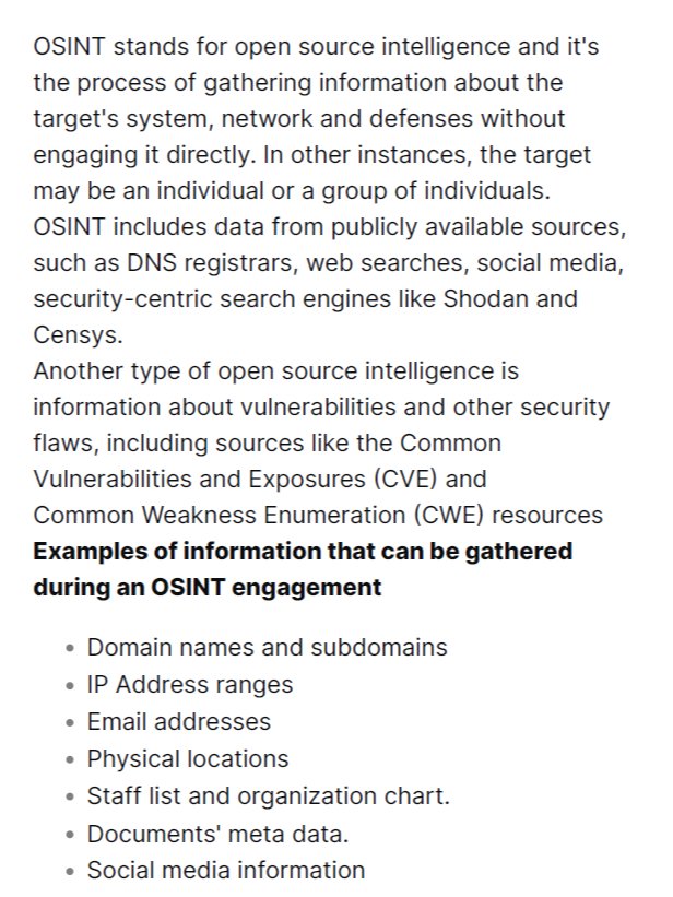 Open Source Intelligence (OSINT) Study Notes product image (2)