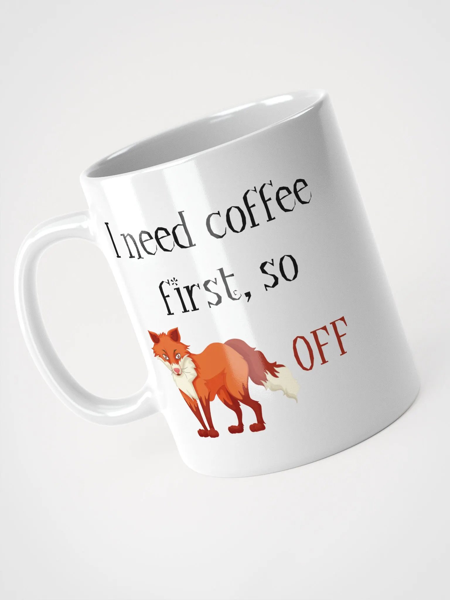 Fox Off Rude Coffee Mug product image (3)