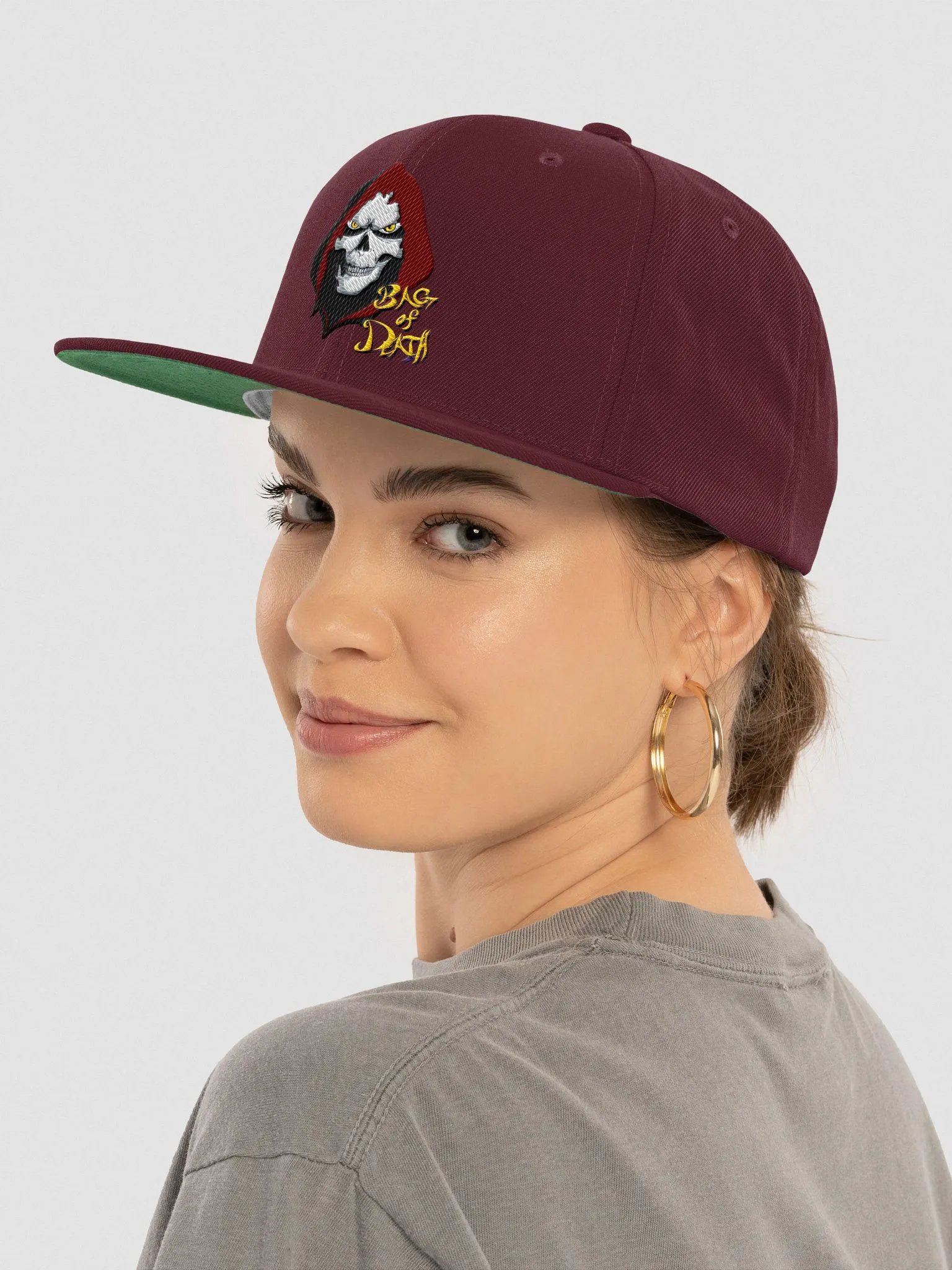 Wool Blend Snapback Cap product image (1)