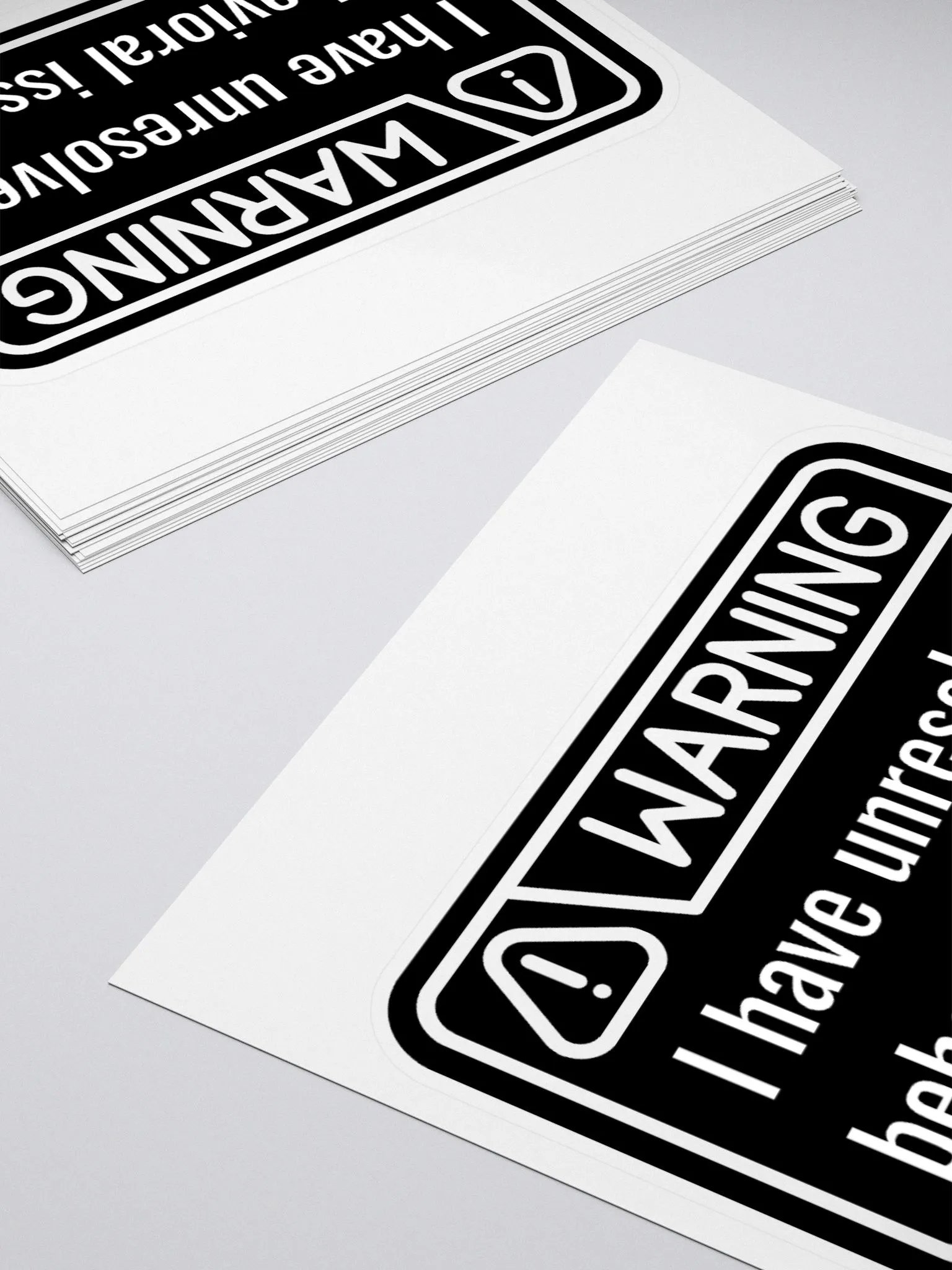 Sticker: Unresolved Behavioral Issues product image (4)