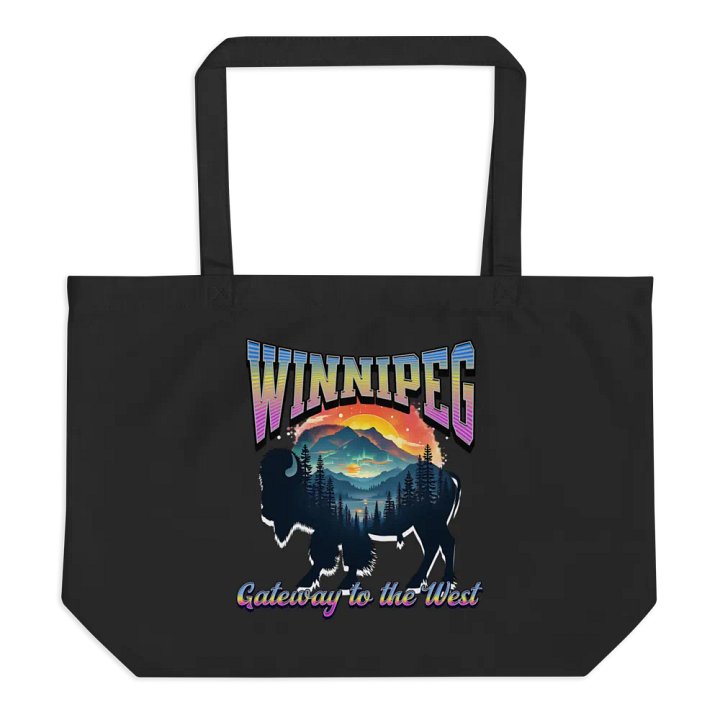 Winnipeg Gateway To The West Bison Eco Tote product image (1)