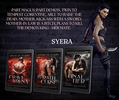 Meet Syera & Carmine

The end comes in 2 days!!

I hated my demon-king mate for three years.
But uncovering the wrath curse s...