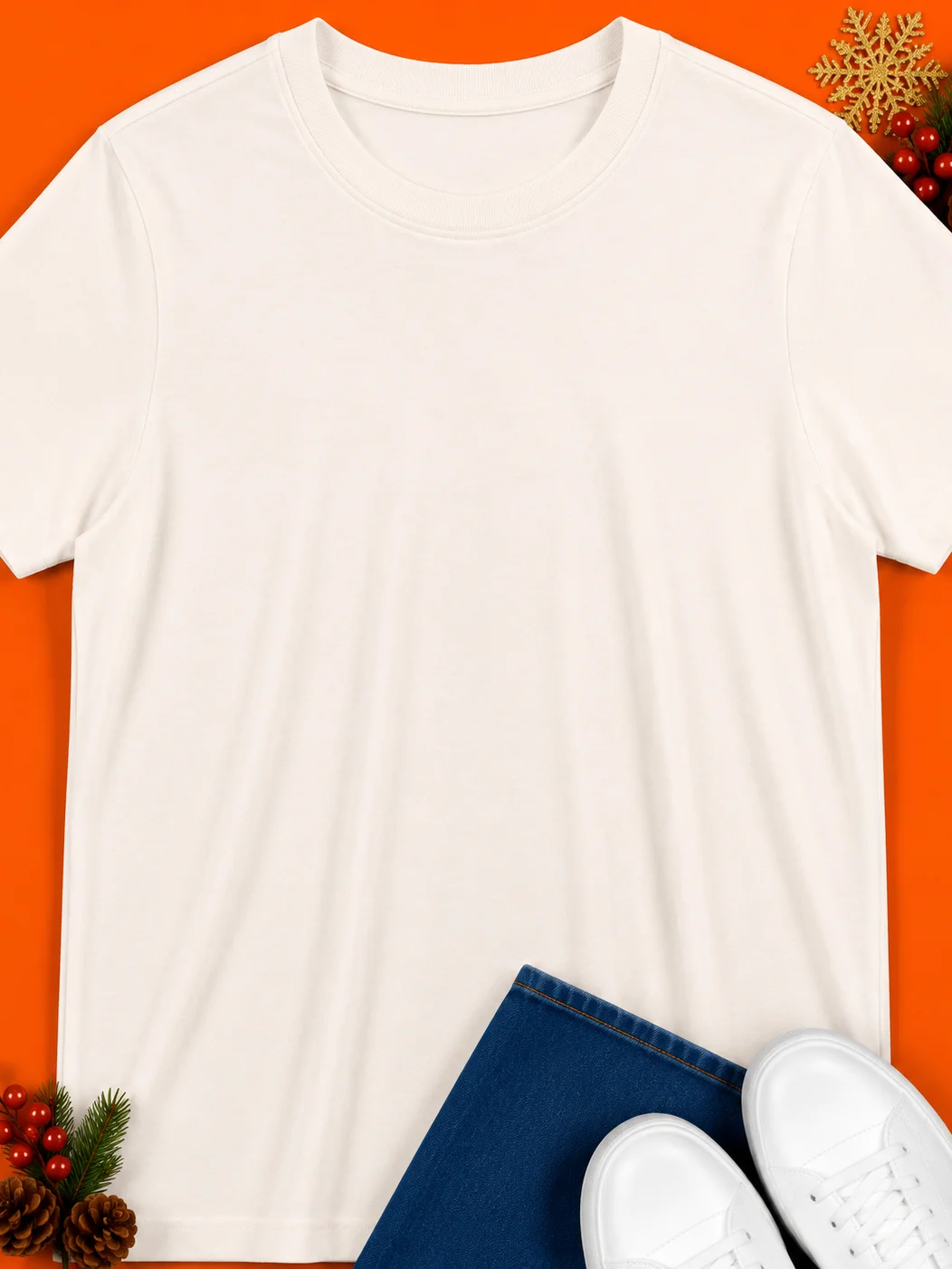 Cream T-Shirt product image (1)