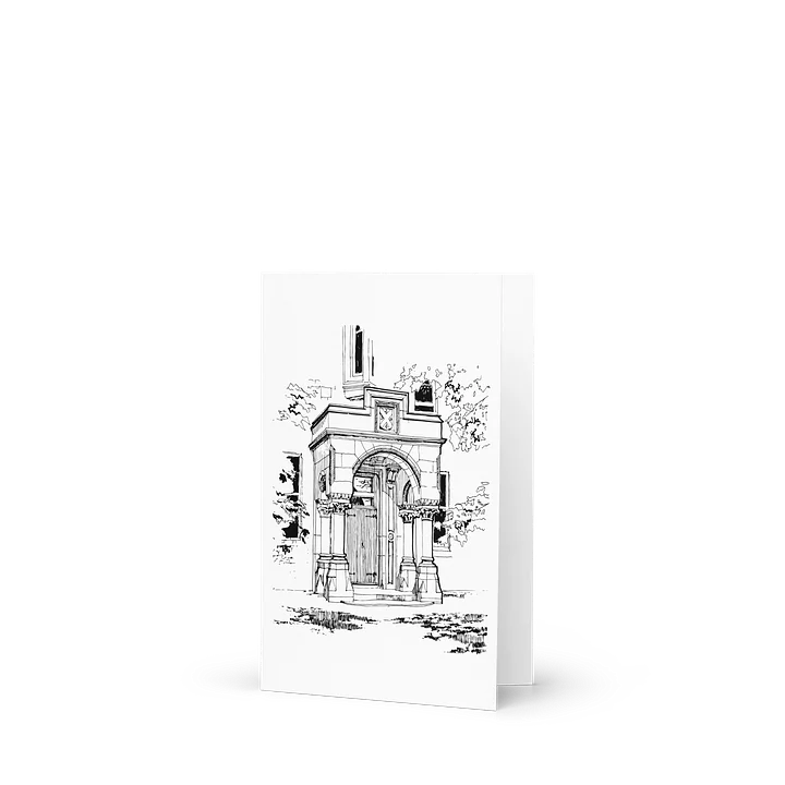 Old Viewforth Doorway, Stirling - Greeting Card product image (1)