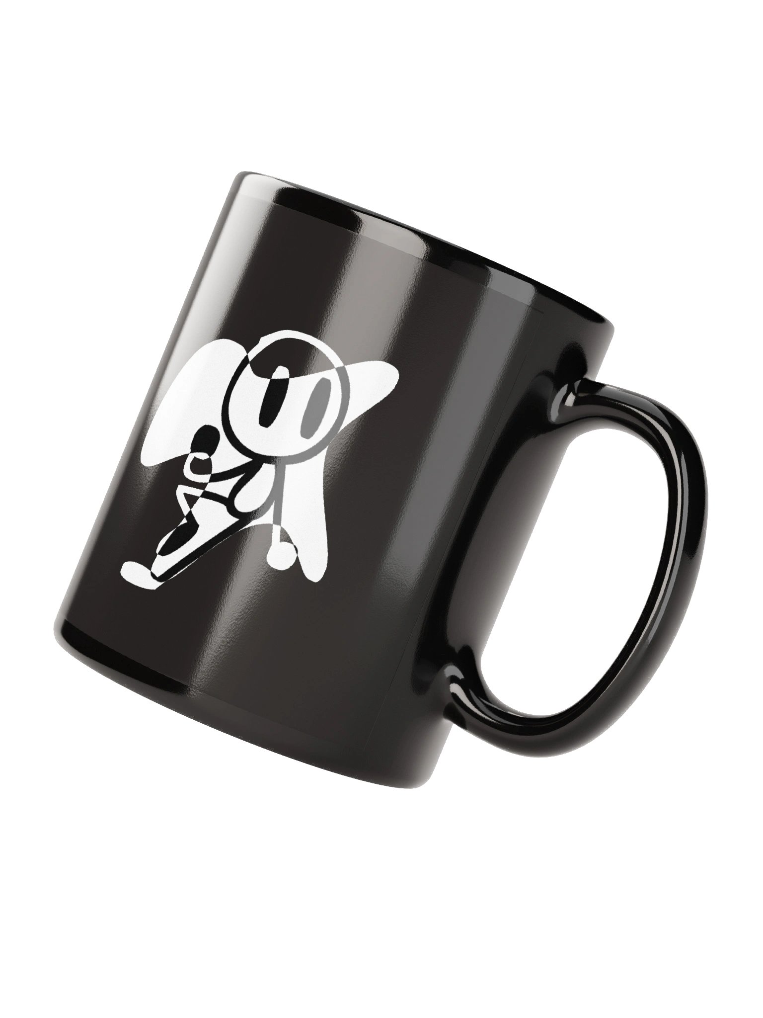 Verzee/Reality Shift B&W Black Mug product image (4)