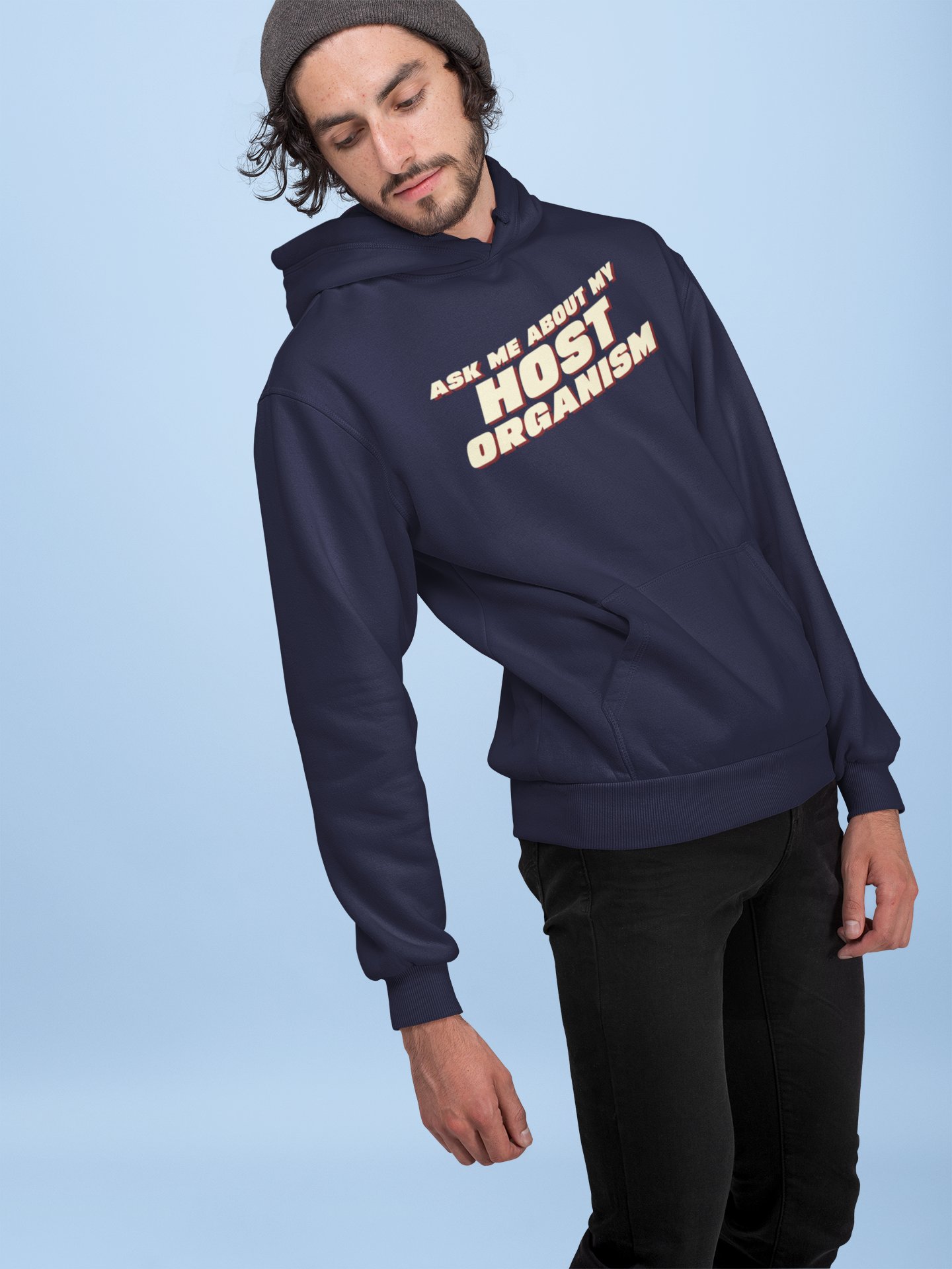 ask me about my host classic hoodie product image (1)