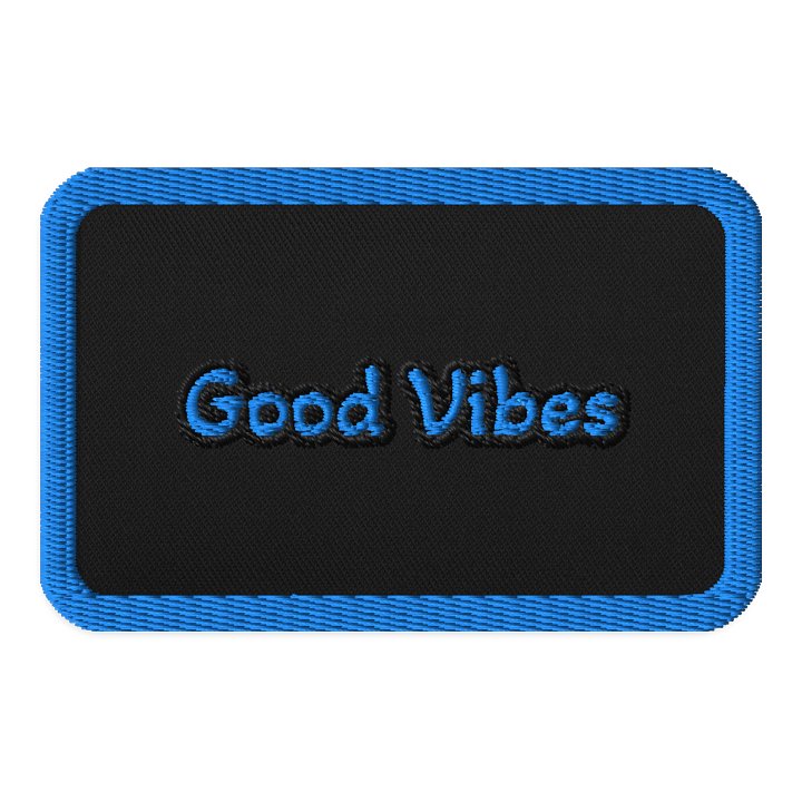 Good Vibes, Embroidered Patch product image (1)