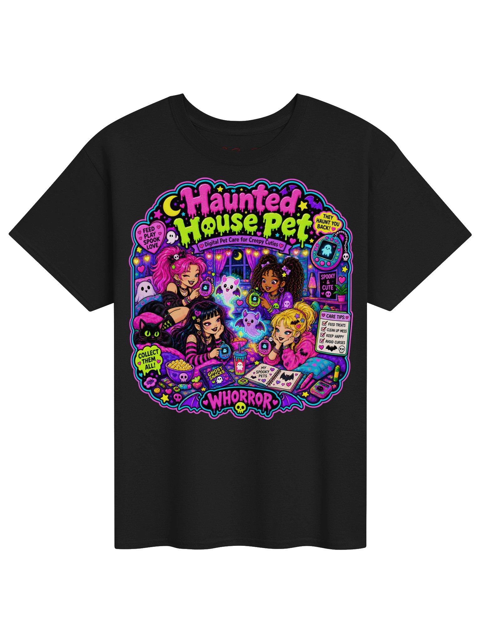 HAUNTED HOUSE PET TEE product image (7)