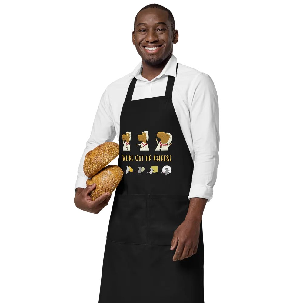 We're Out of Cheese Apron product image (3)