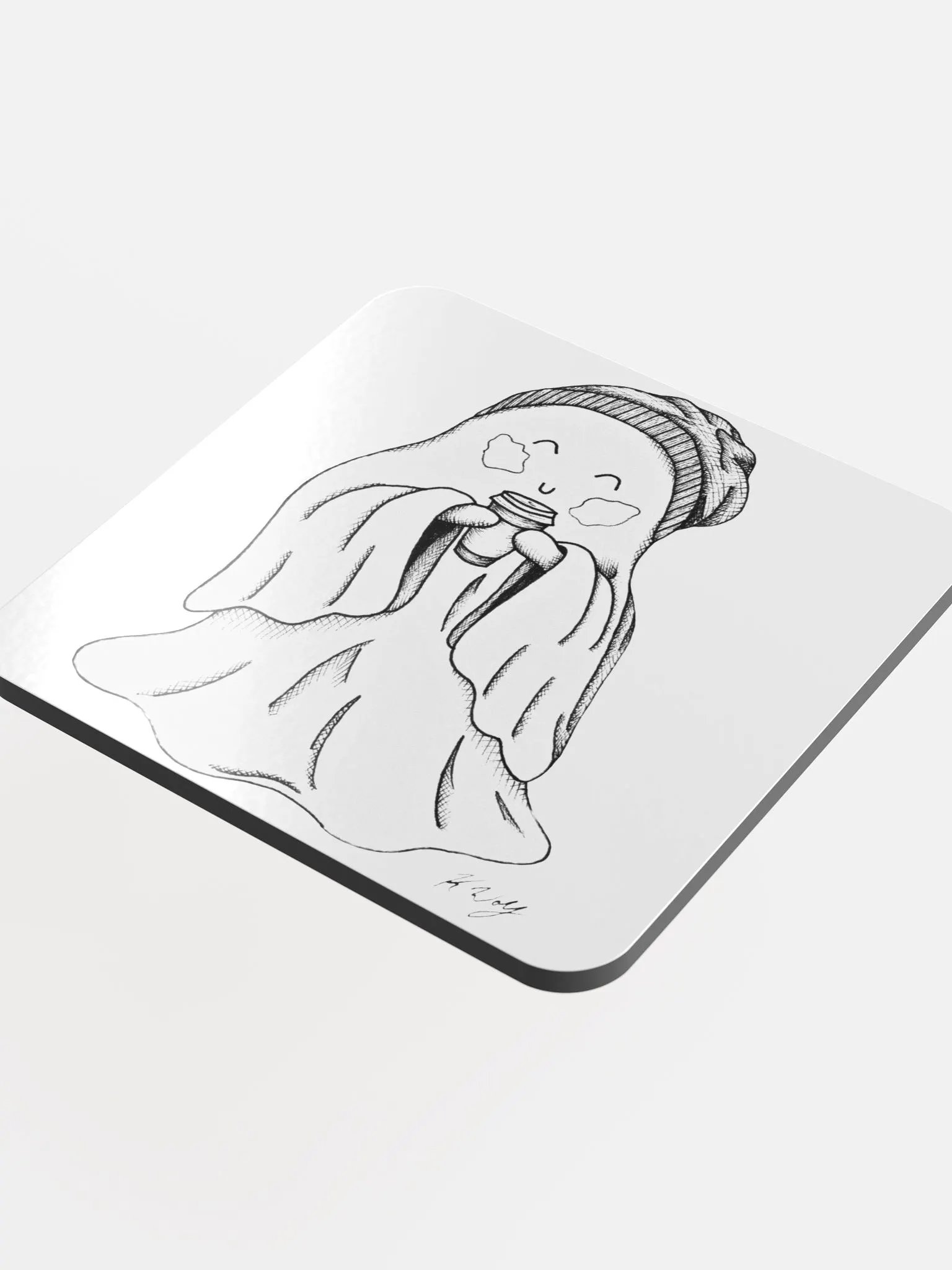 Caffeine Ghost Coaster product image (4)