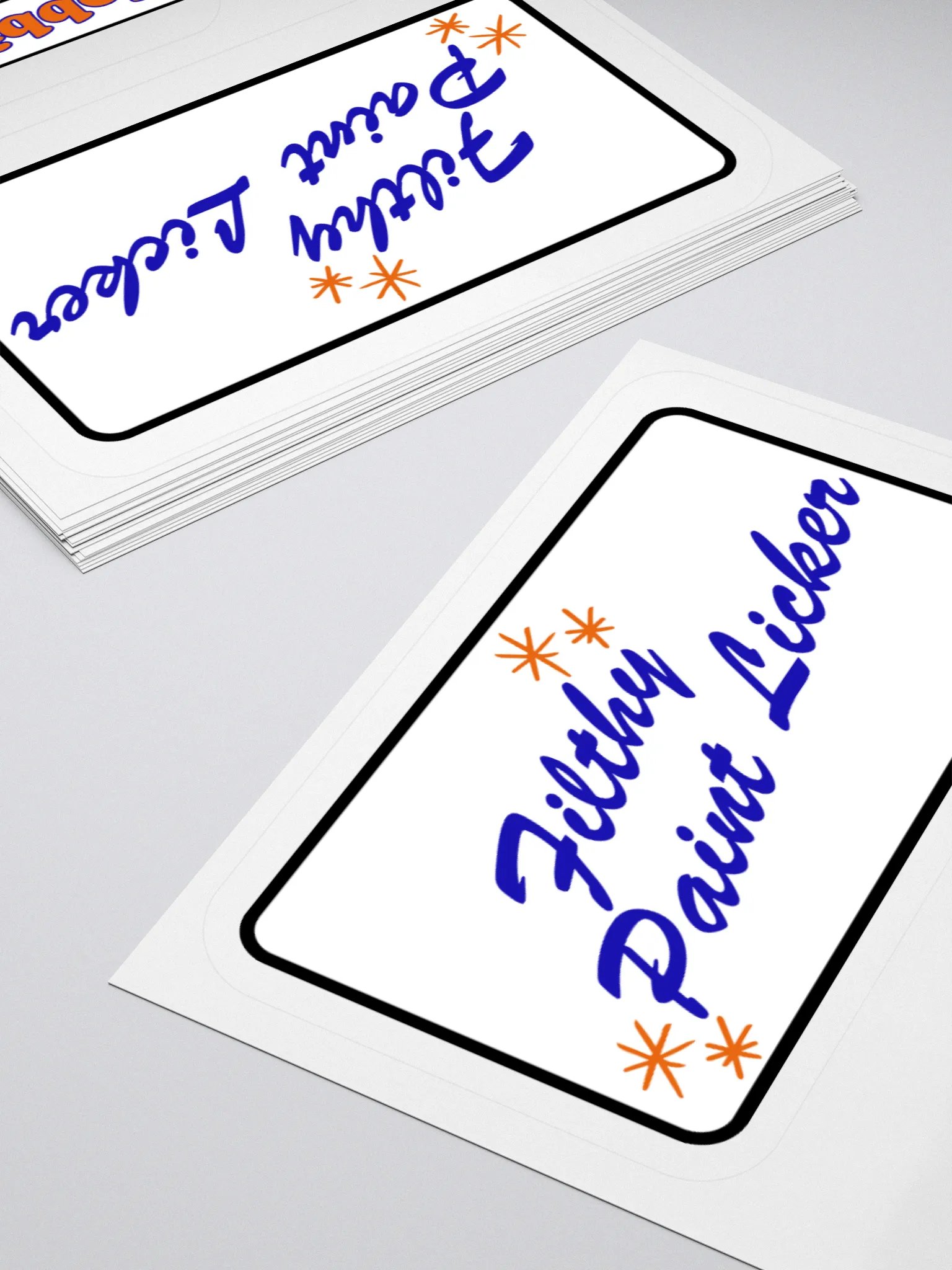 Filthy paint licker sticker product image (4)