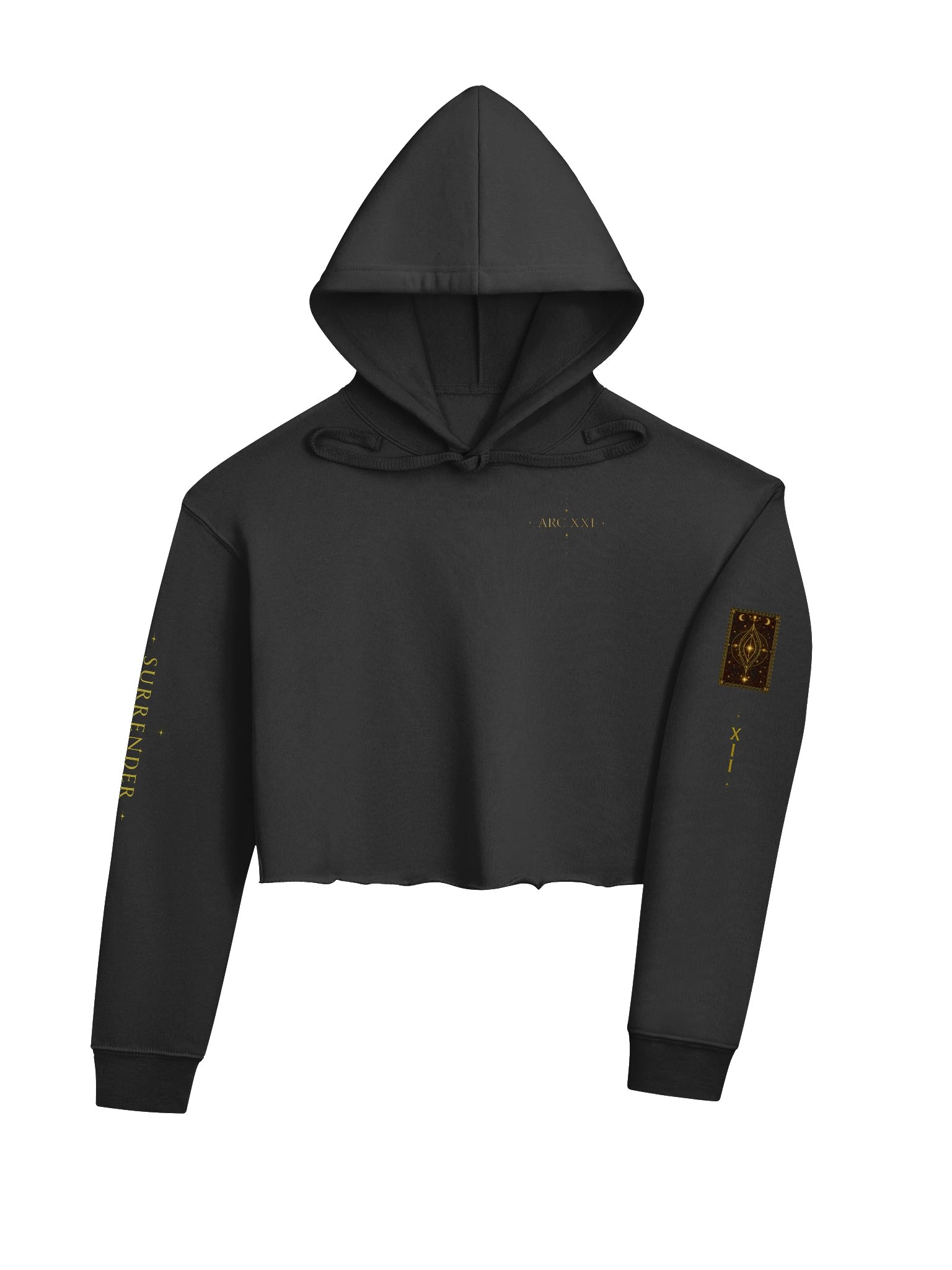 The Hanged Man XII - Fleece Crop Hoodie product image (4)