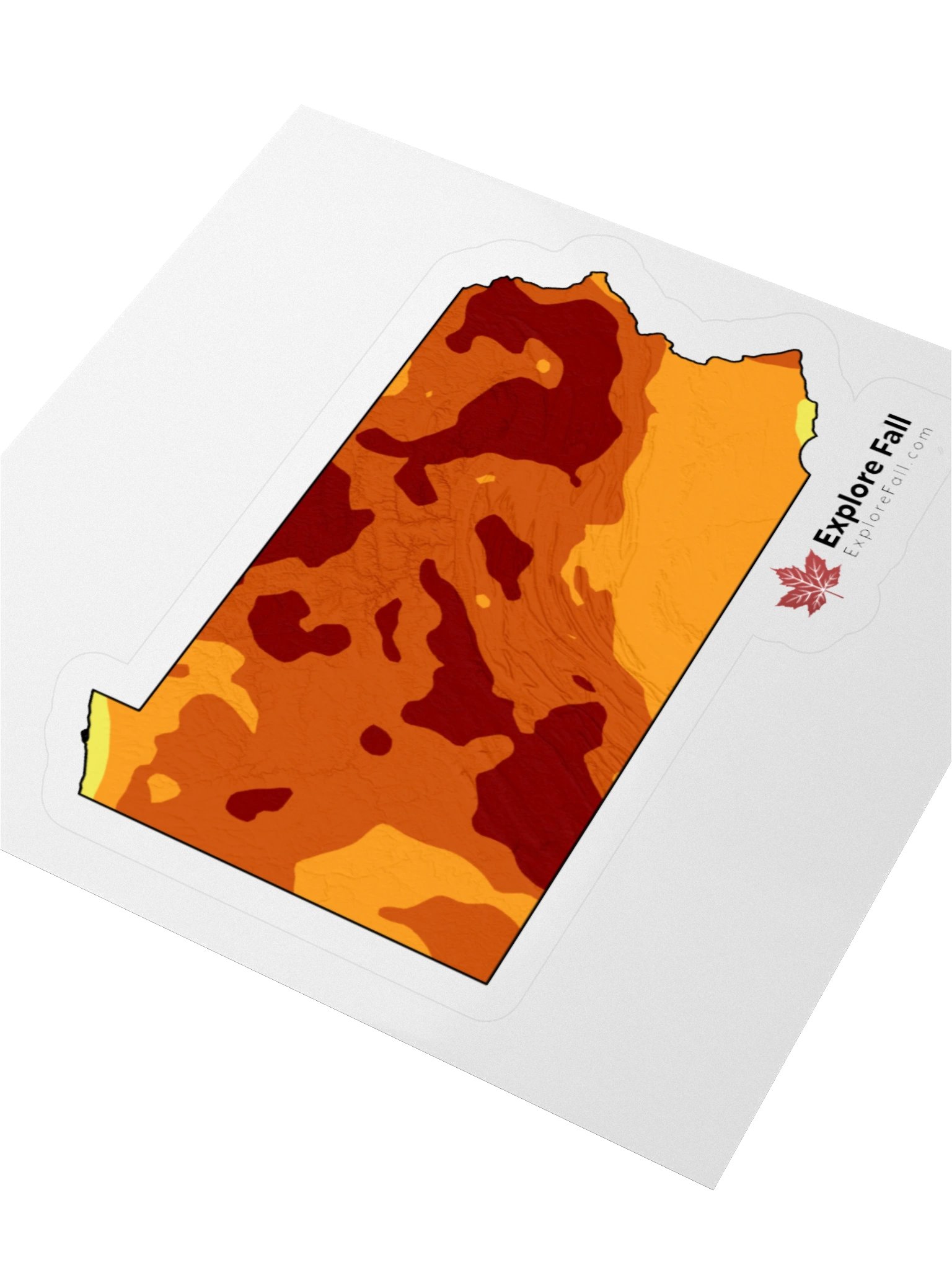 Pennsylvania Peak Fall Color Sticker product image (9)