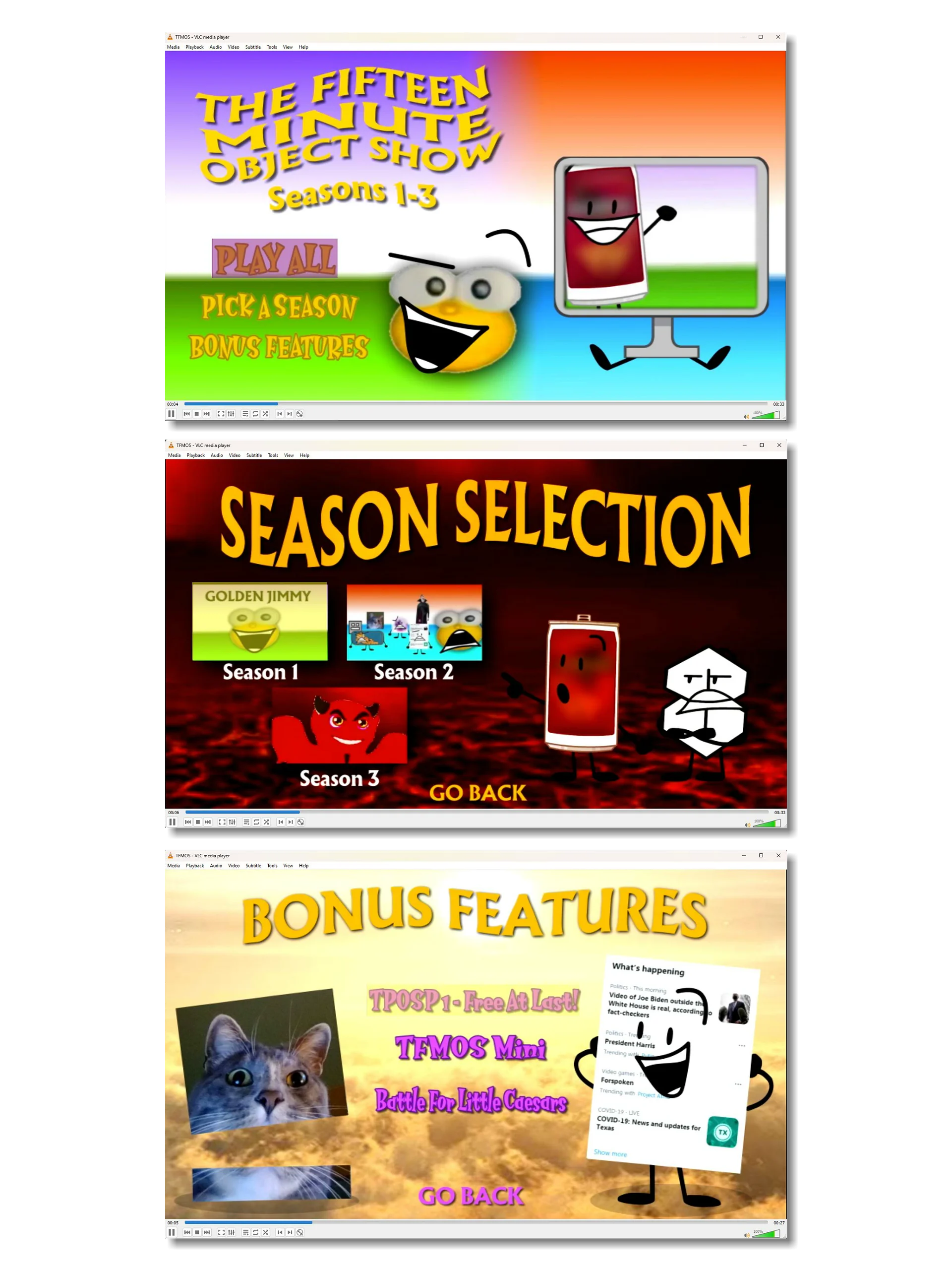 The Fifteen Minute Object Show DVD - Seasons 1-3 product image (2)