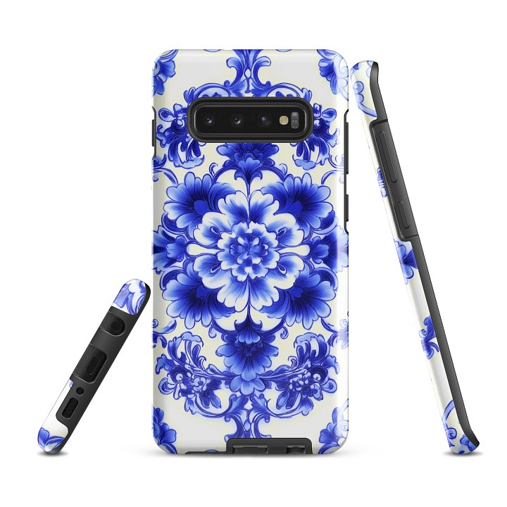 Blue and White Chinese Porcelain Pattern Samsung® Tough Case product image (1)