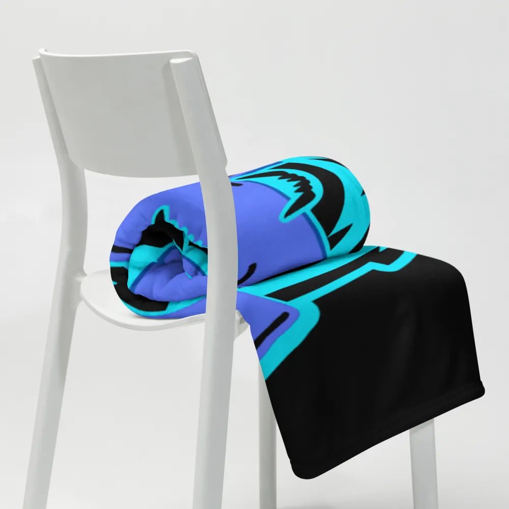 Blue Thunder Throw Blanket product image (8)