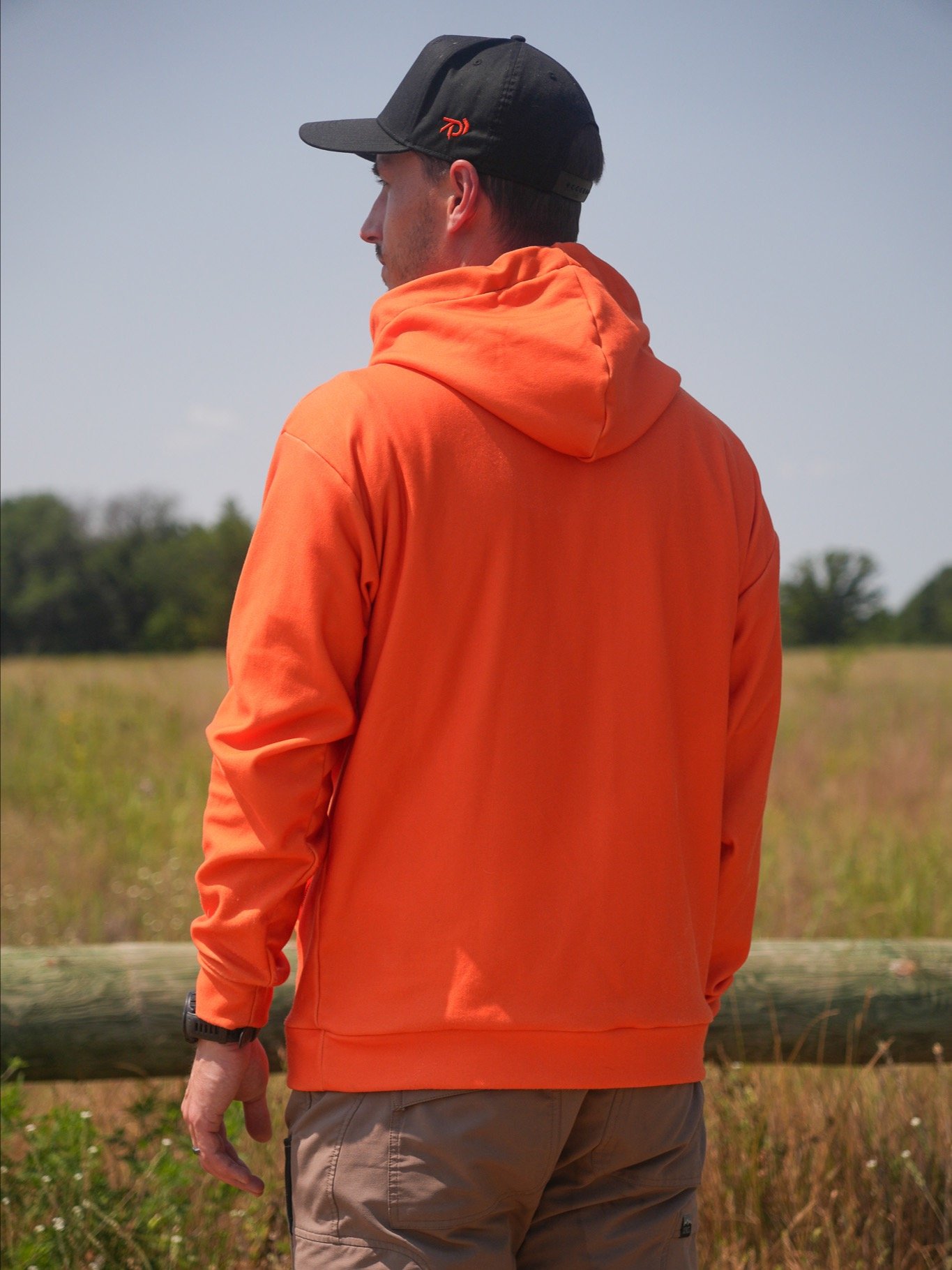 Blaze Orange RDR Performance Upland Hunting Hoodie product image (3)