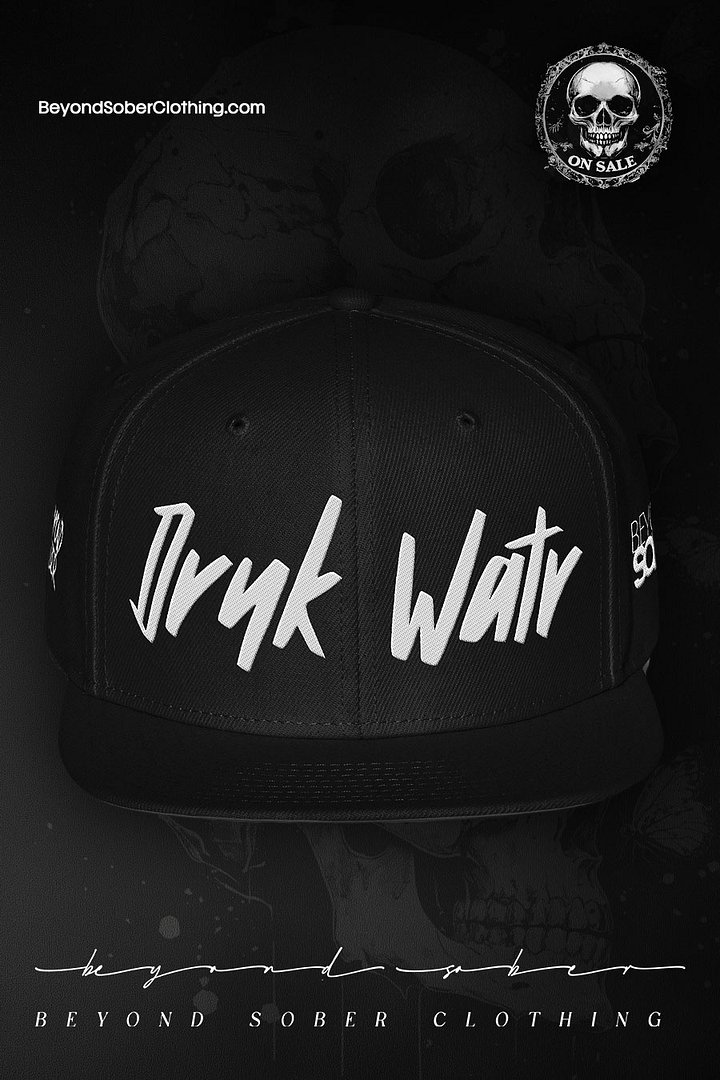 DRNK WATR: Beyond Sober Snapback product image (1)