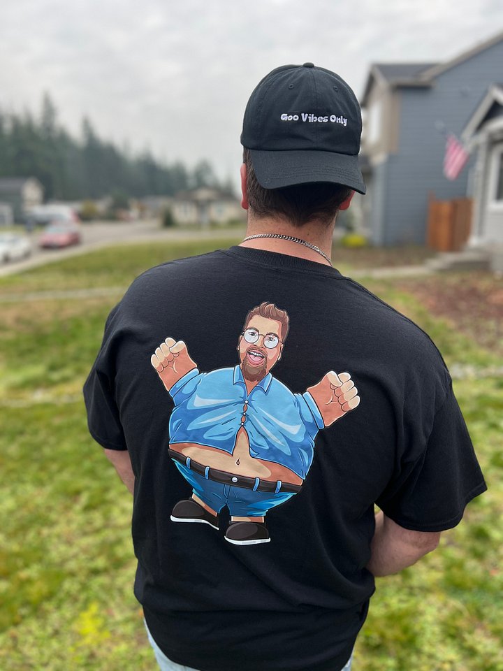 Black Autographed Mini Vinny Goo Tee product image (2)