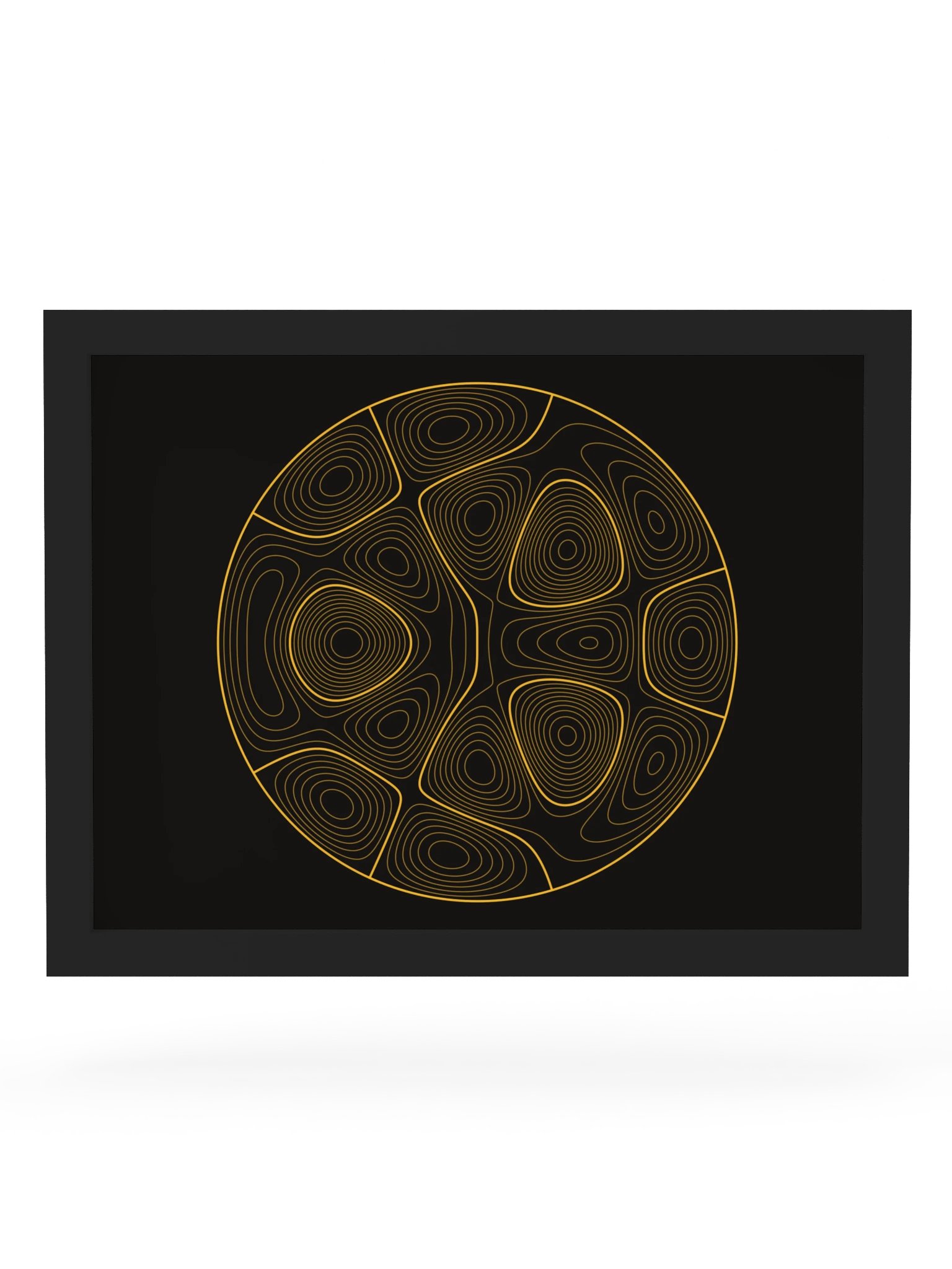 Solar plexus · Lines Framed Poster product image (58)