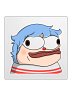 Peepo Derp Sticker