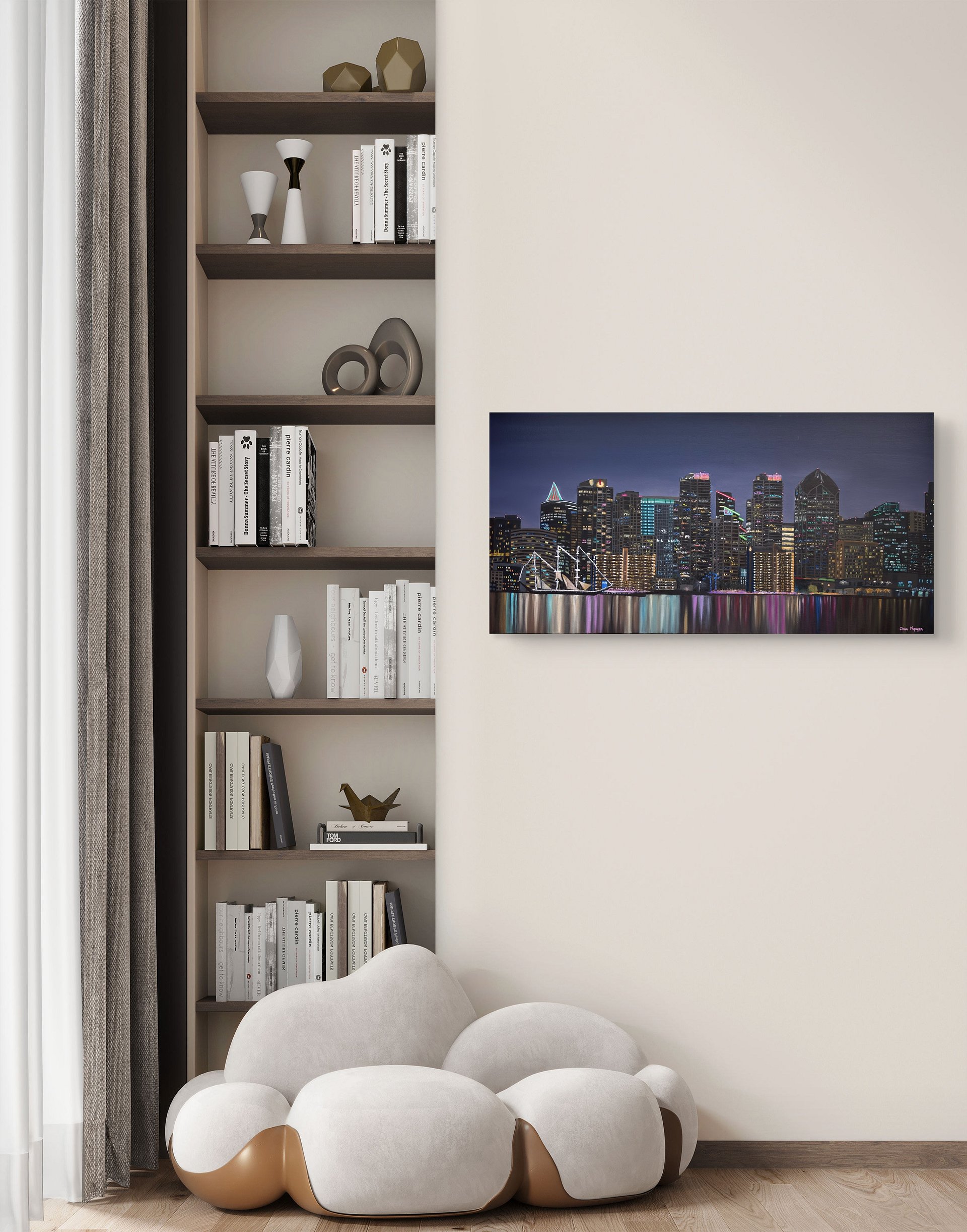 Goodnight San Diego - Canvas Print product image (9)