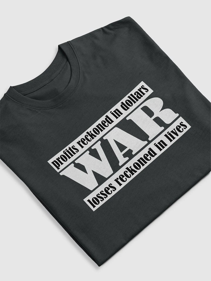 The Cost Of War - Cotton Heritage Men's Premium Heavyweight Tee product image (1)