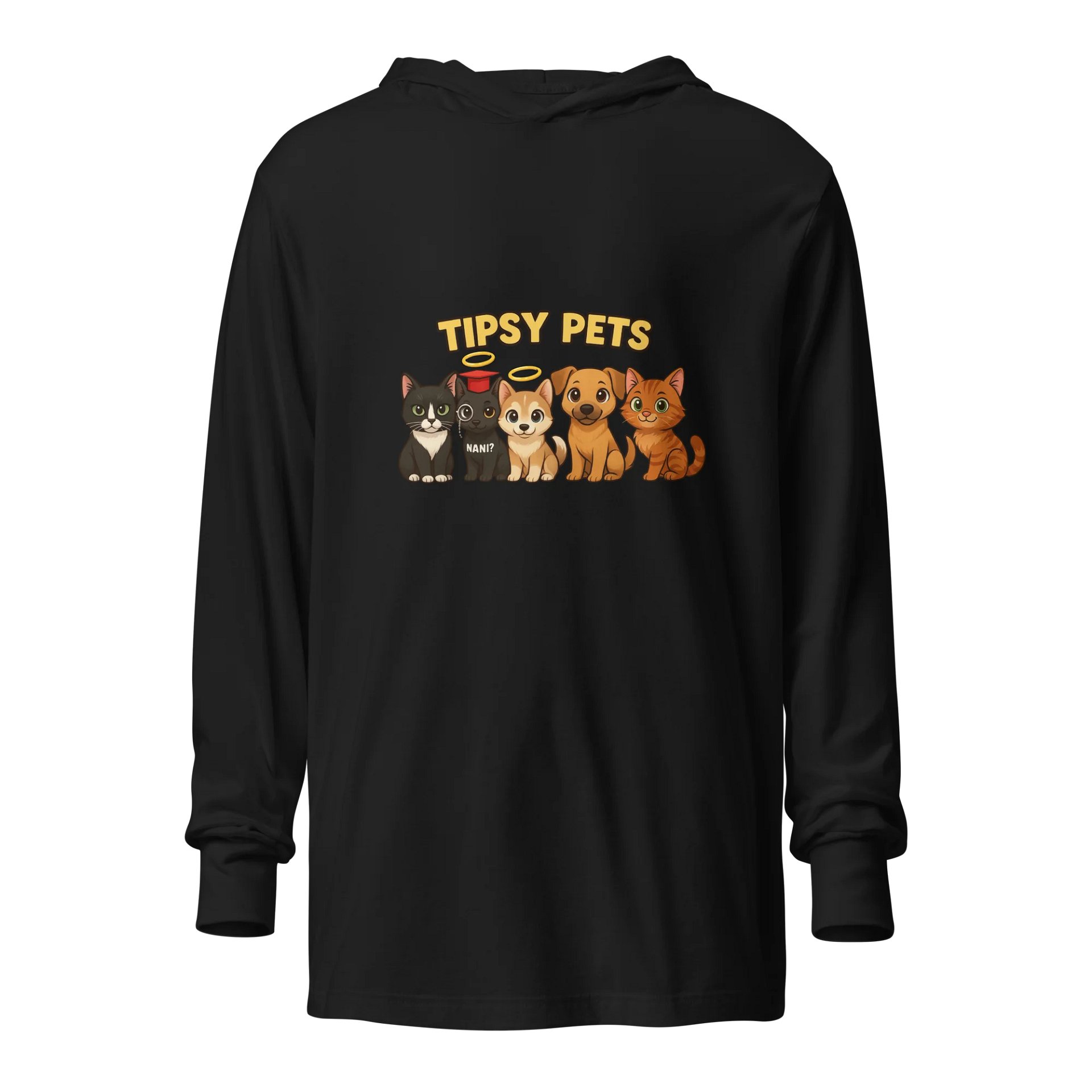 TipsyPets Hooded Tee product image (1)