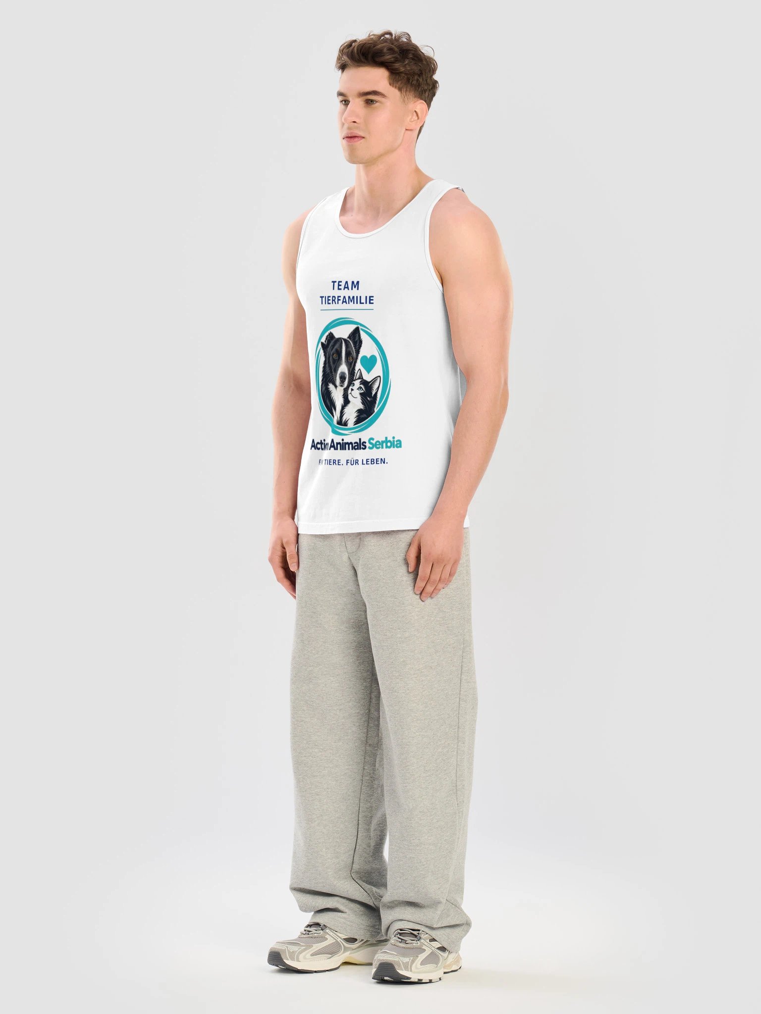 Team Tierfamilie Garment-Dyed Tanktop product image (9)